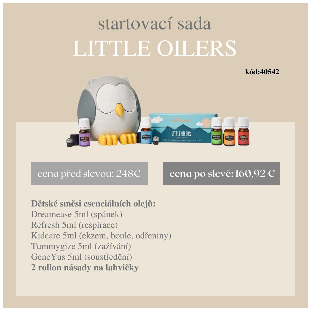 Set s difuzérem sovička pro děti